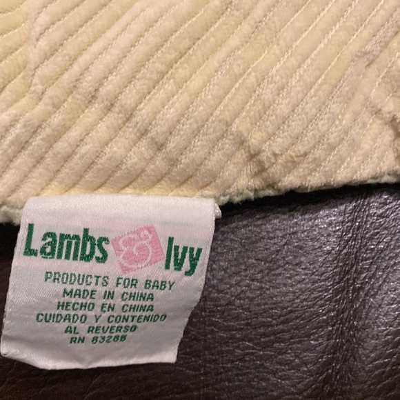 8 piece Lambs & Ivy yellow, cream and green crib set - Picture 13 of 13